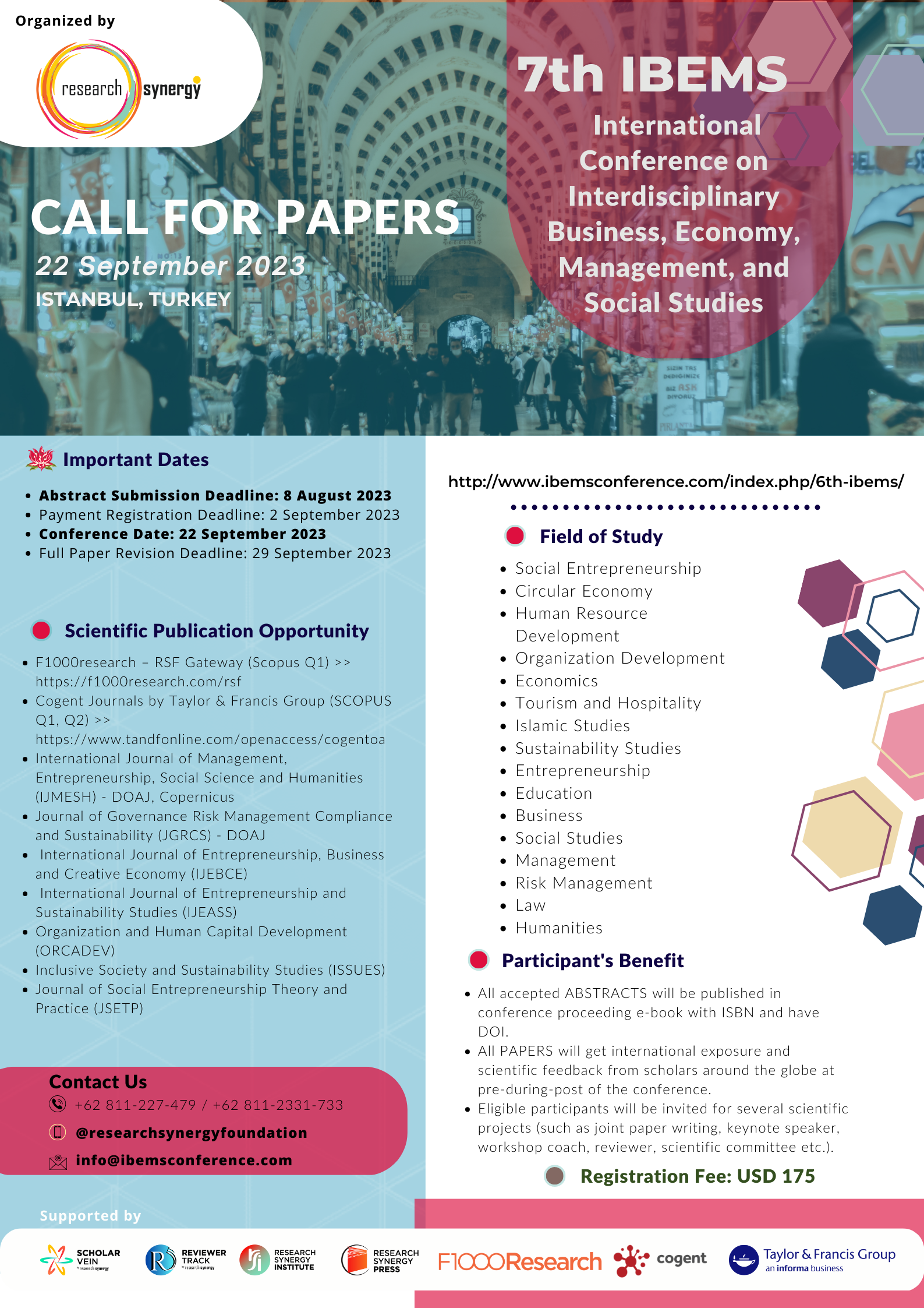 7th IBEMS - poster call for paper (1)